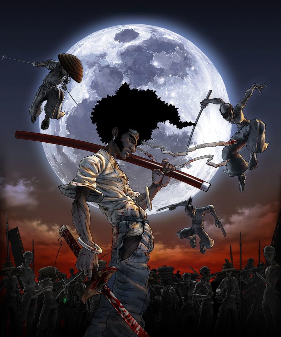 Bild från Afro Samurai