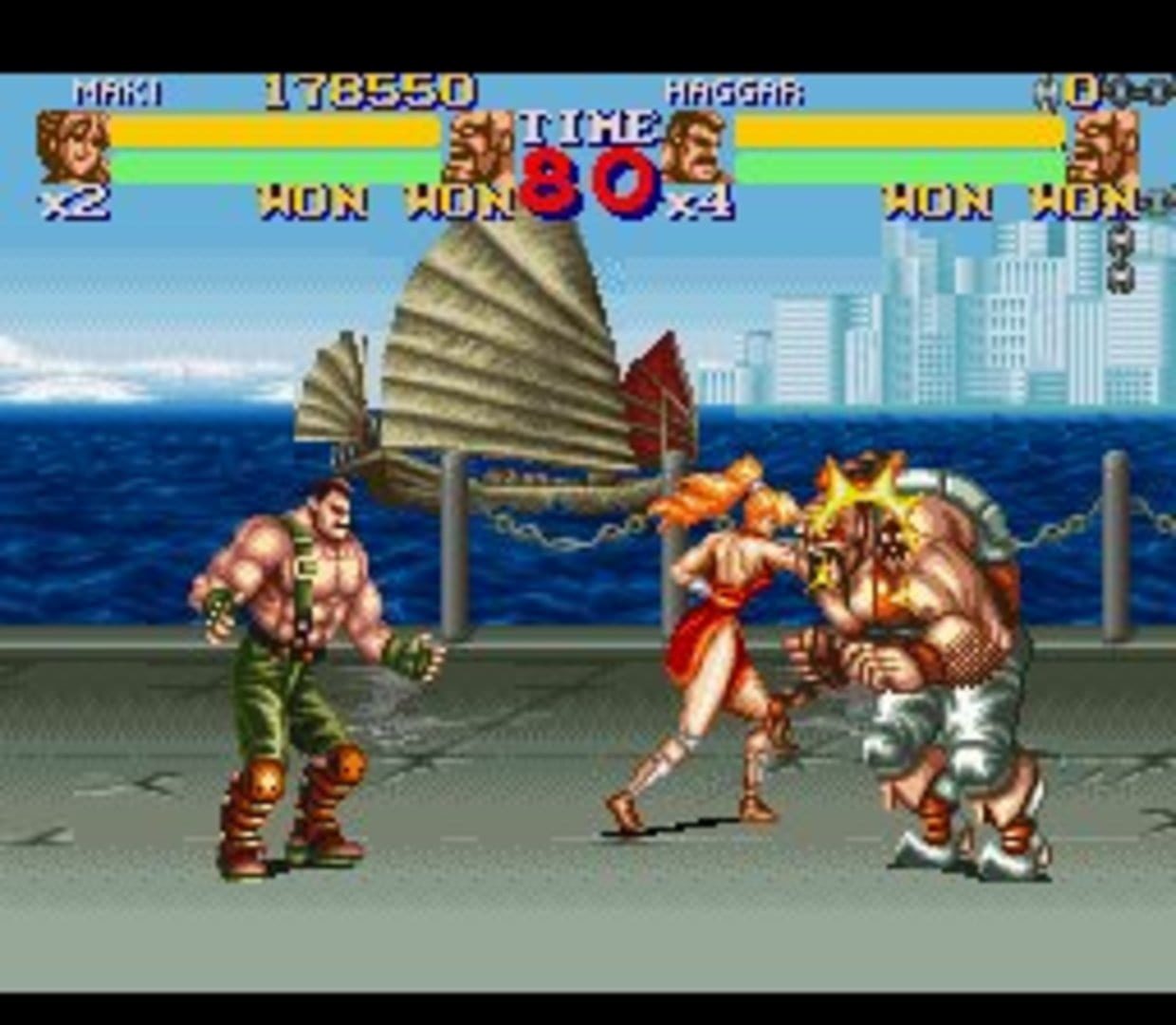 Bild från Final Fight 2