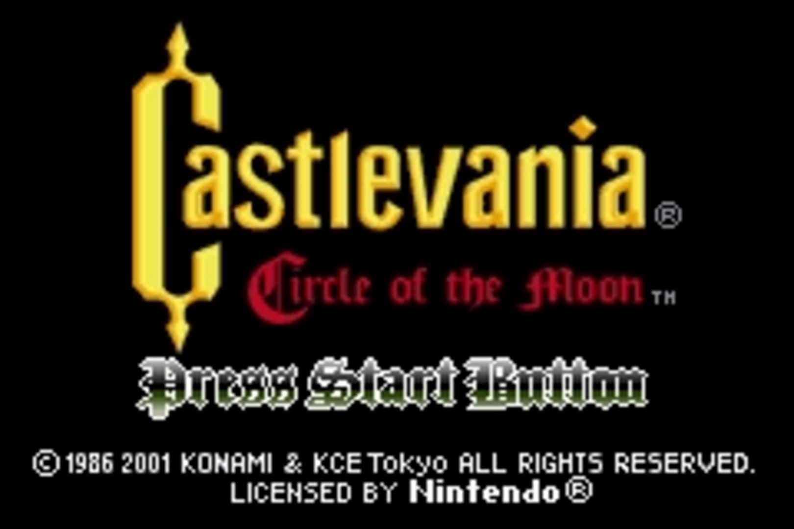 Bild från Castlevania: Circle of the Moon