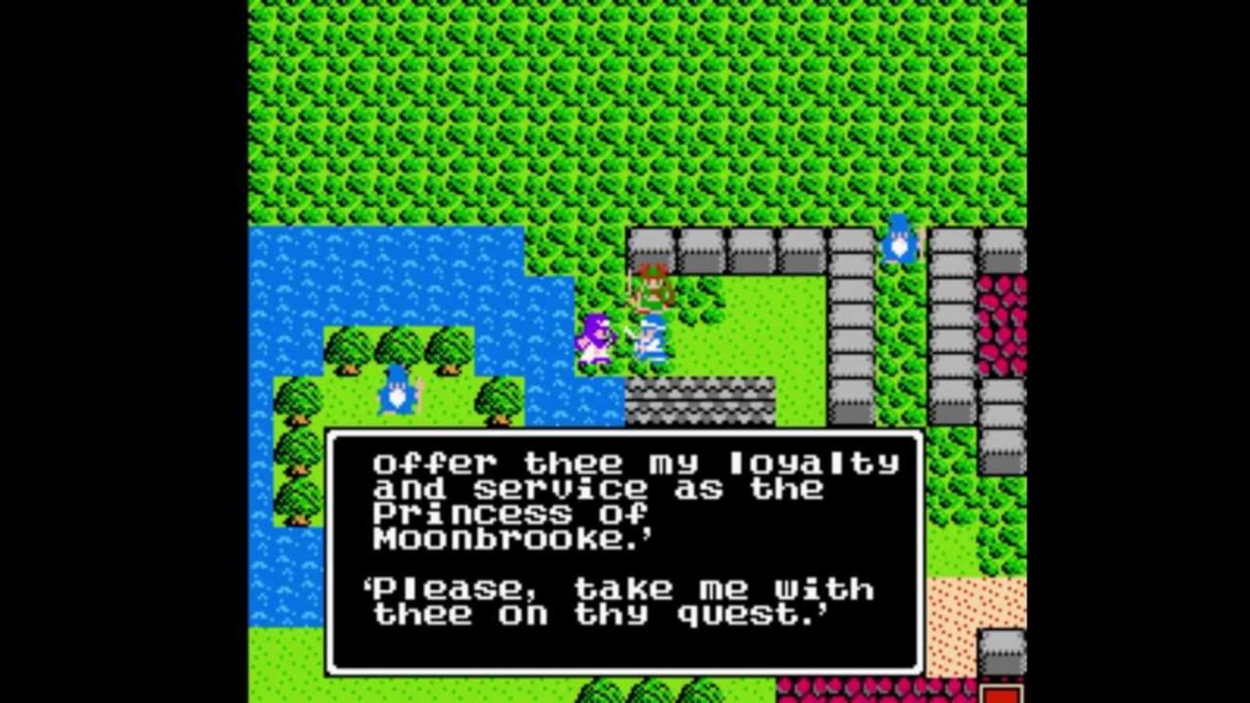 Bild från Dragon Quest II