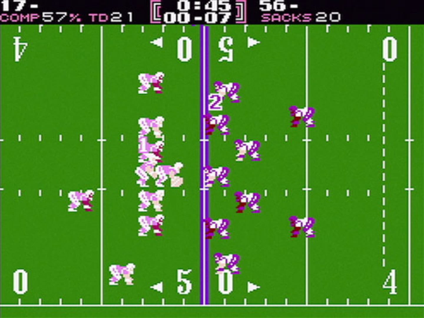 Bild från Tecmo Bowl