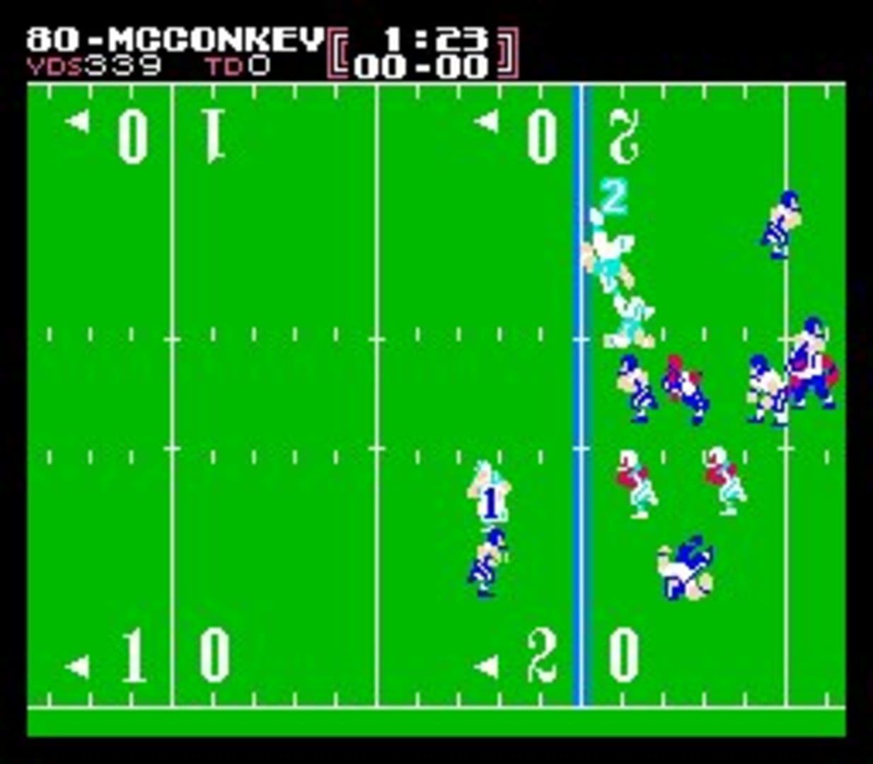 Bild från Tecmo Bowl