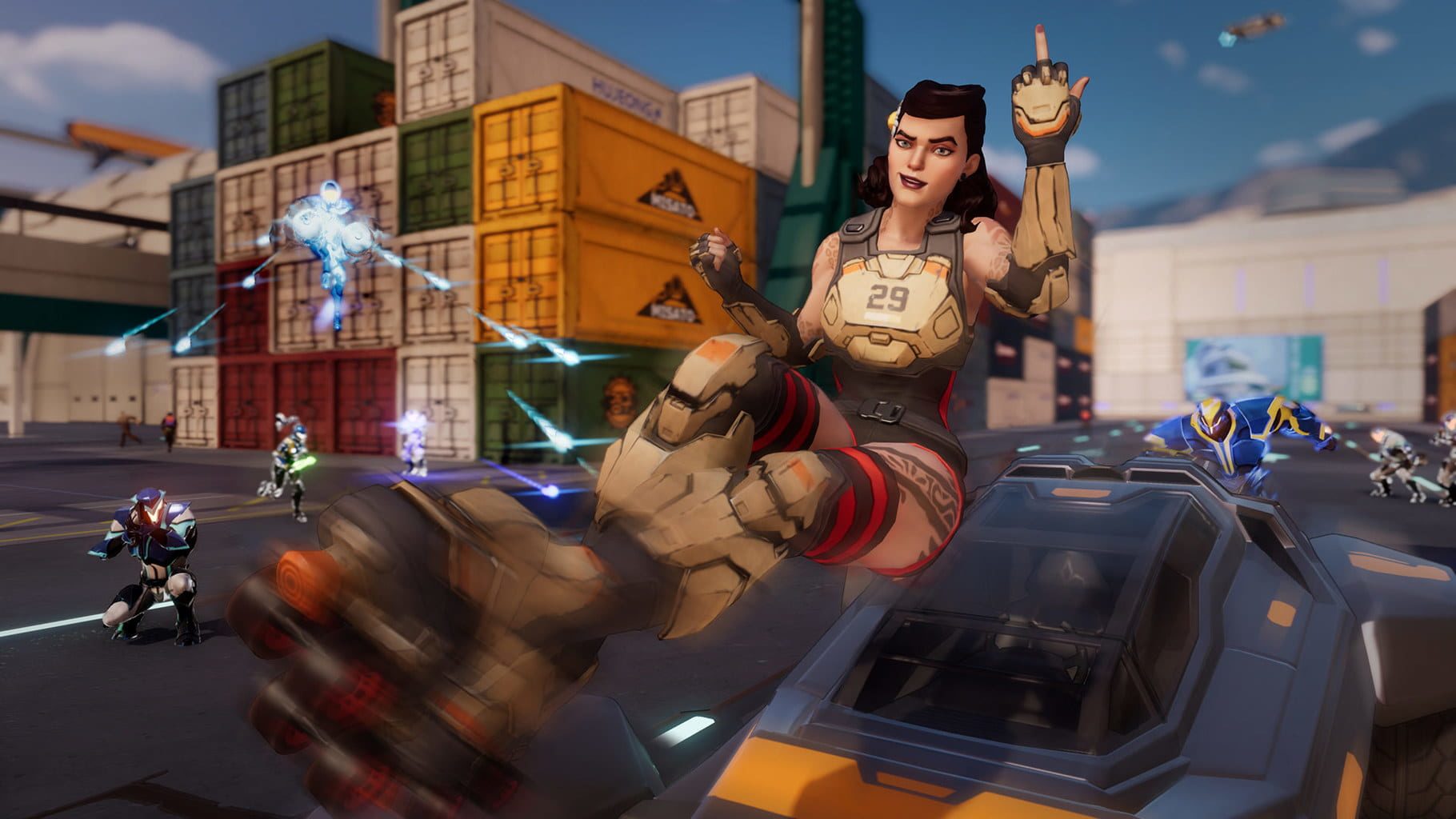 Bild från Agents of Mayhem