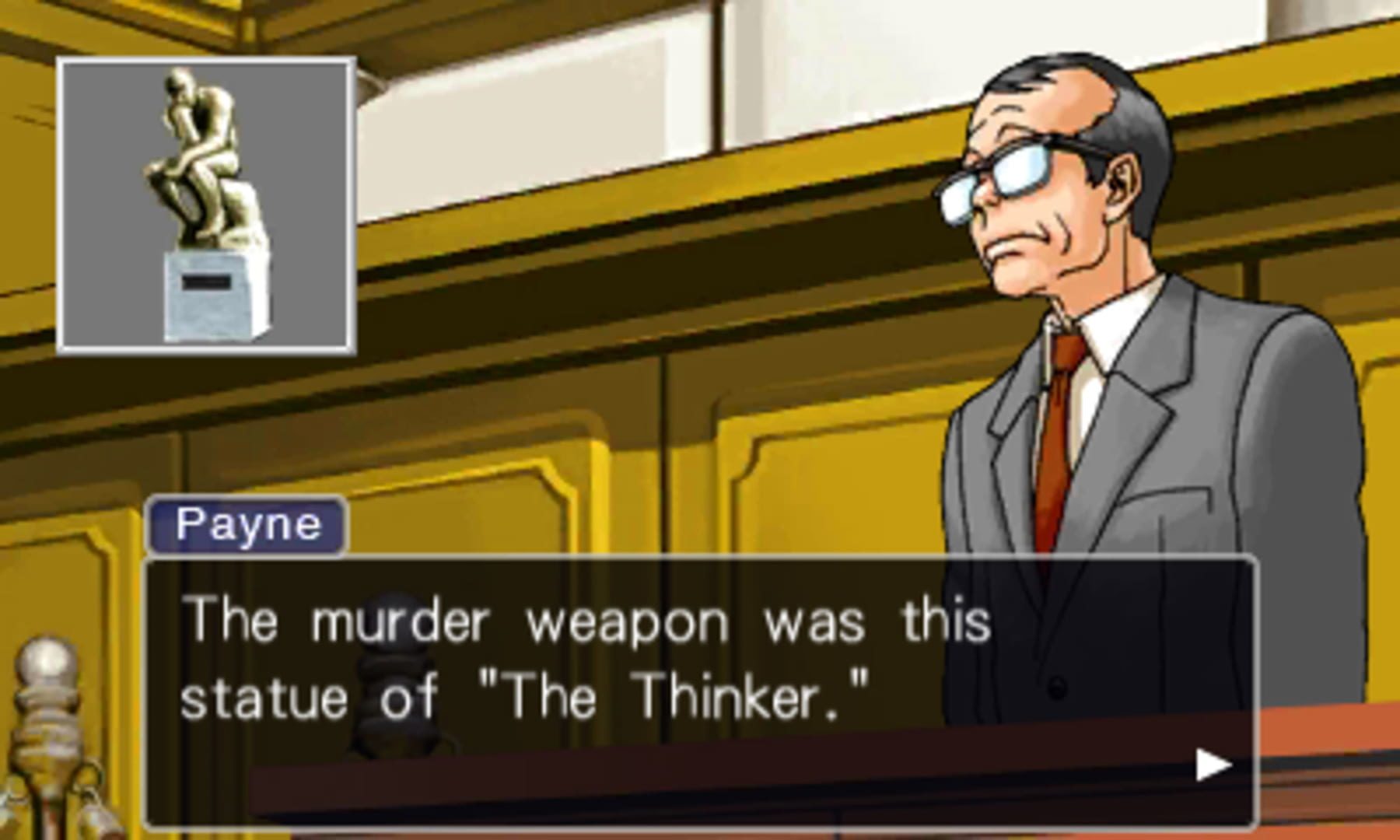 Bild från Phoenix Wright: Ace Attorney Trilogy