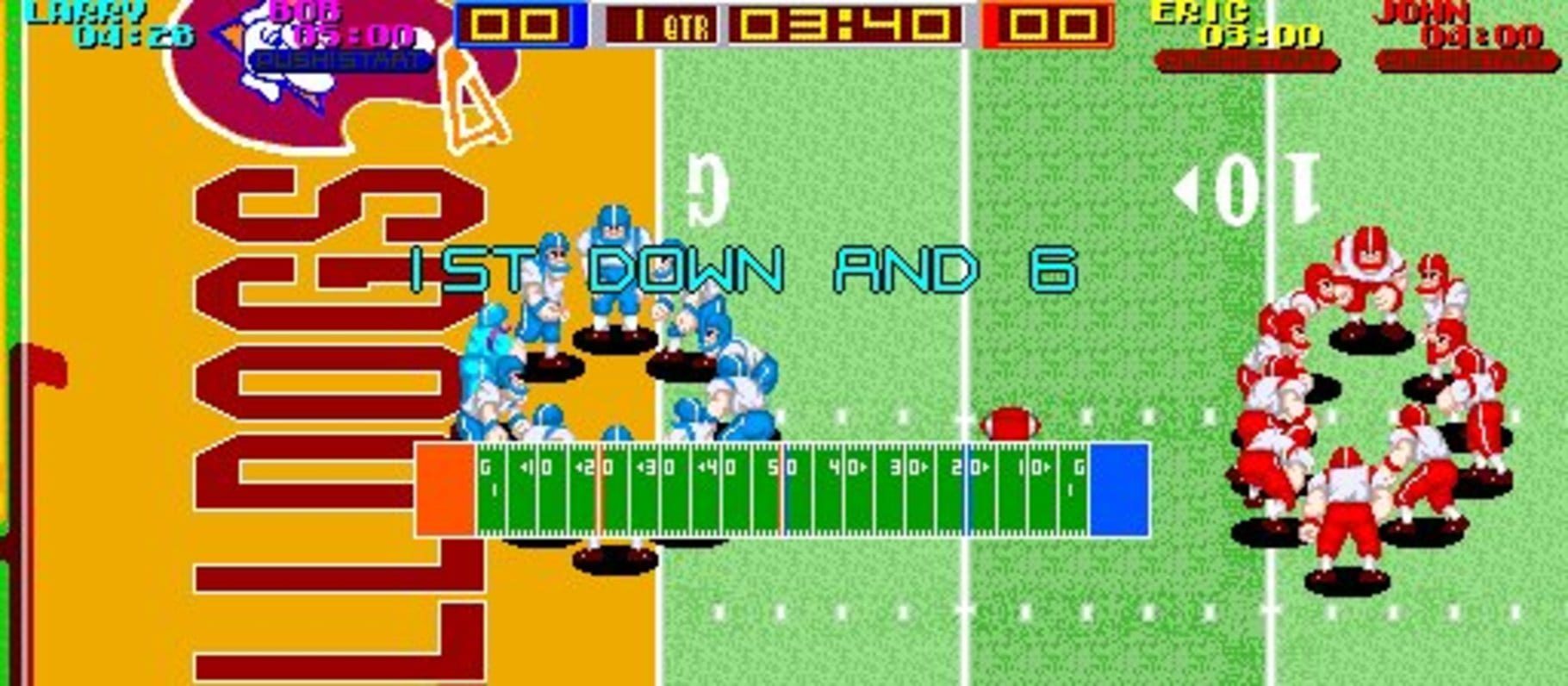 Bild från Tecmo Bowl