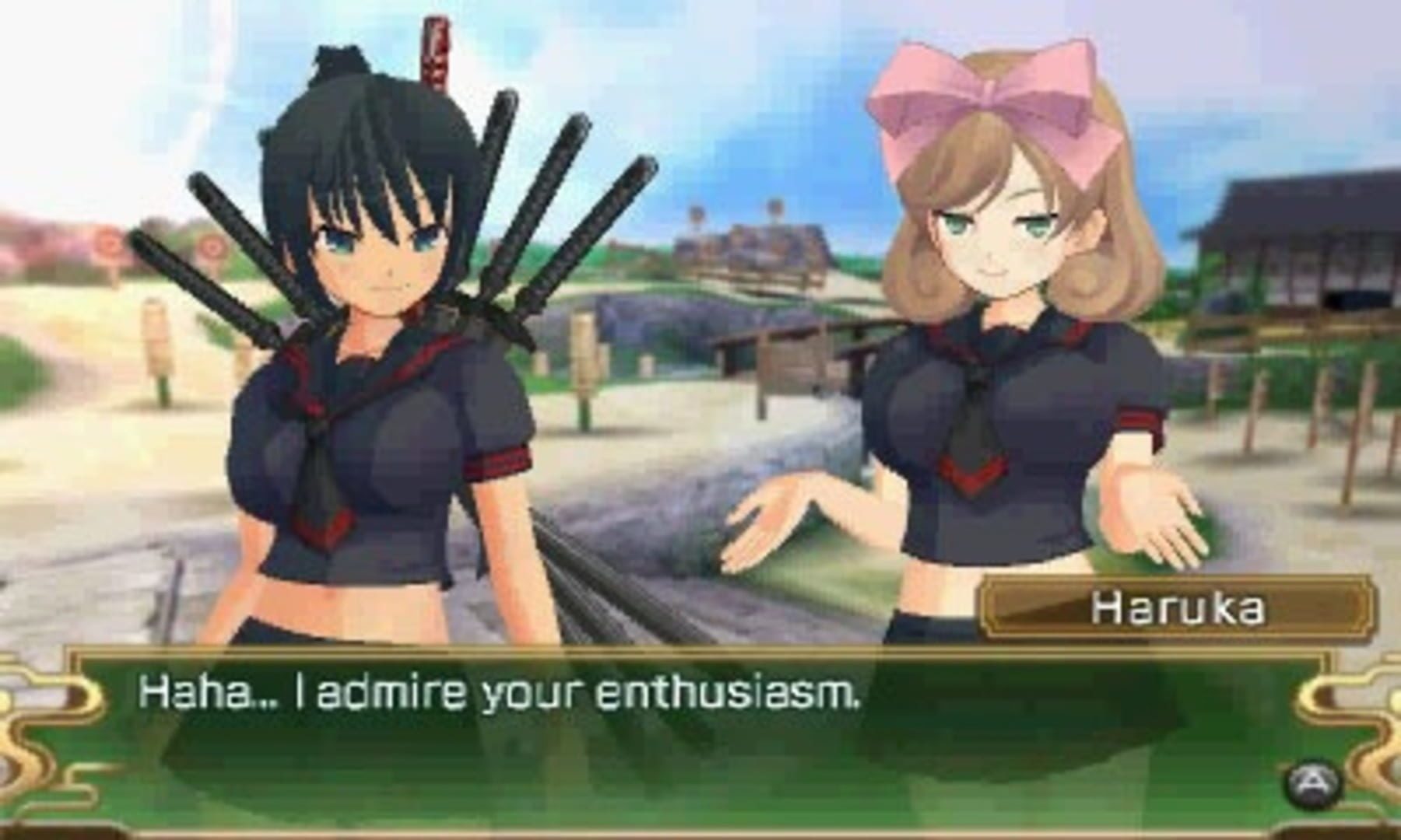 Bild från Senran Kagura Burst