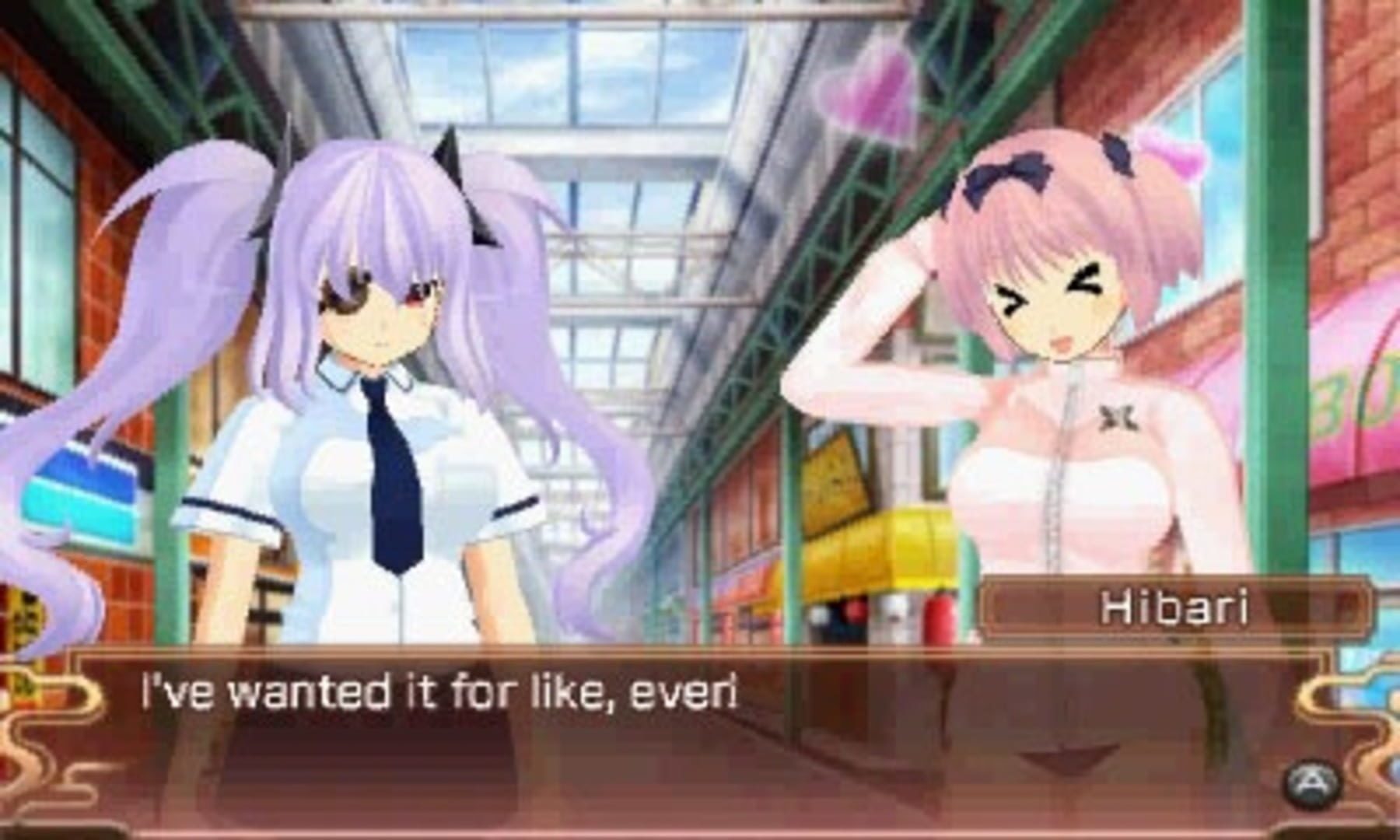 Bild från Senran Kagura Burst