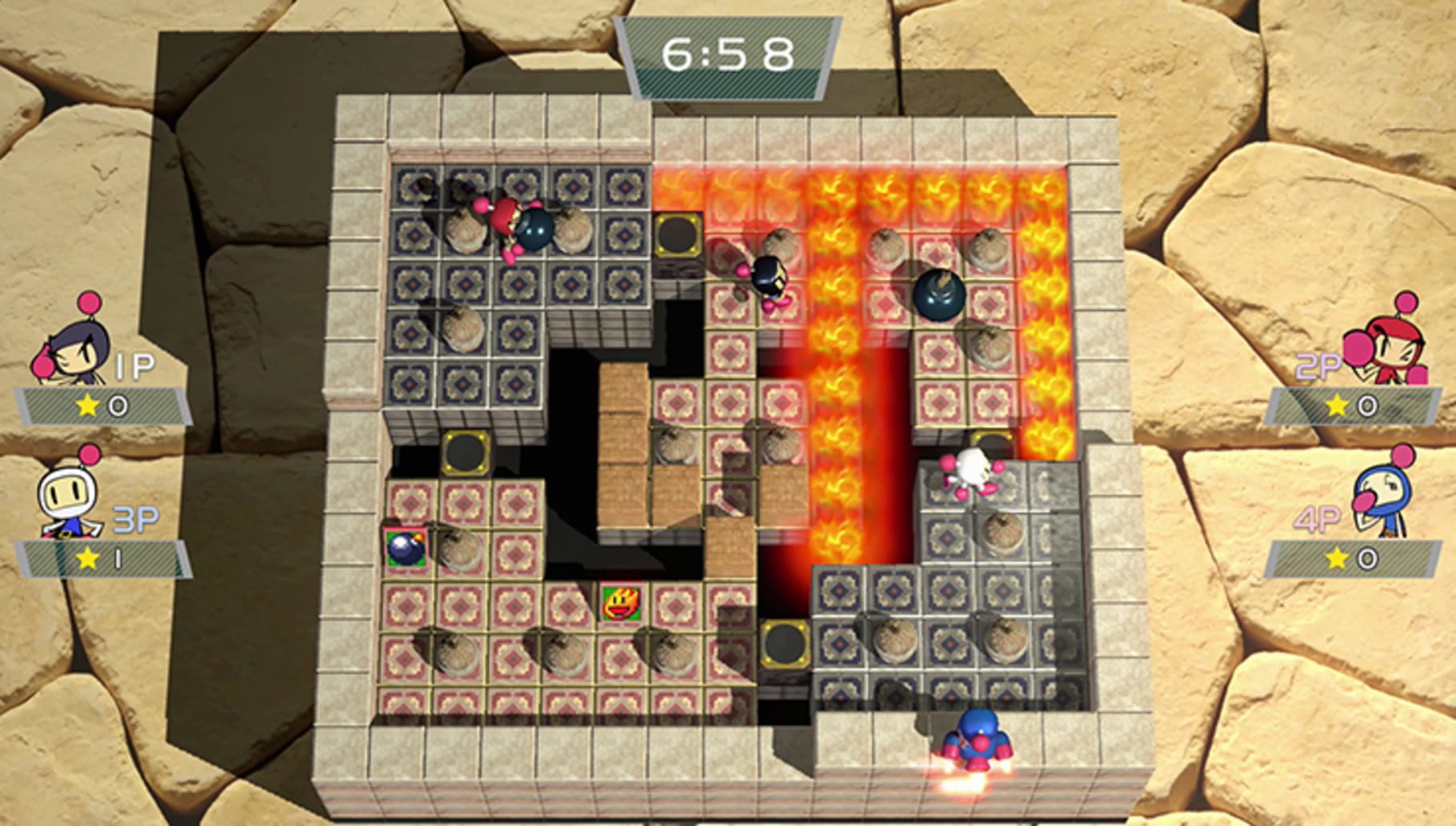 Bild från Super Bomberman R