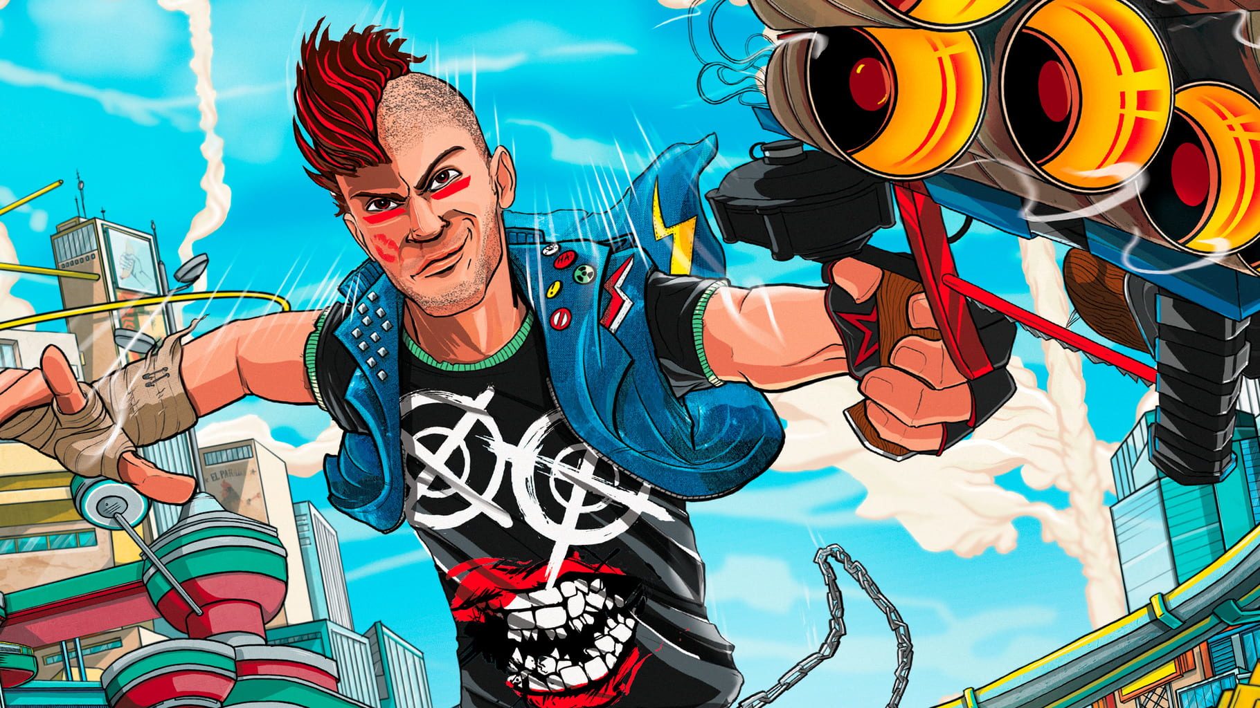 Bild från Sunset Overdrive