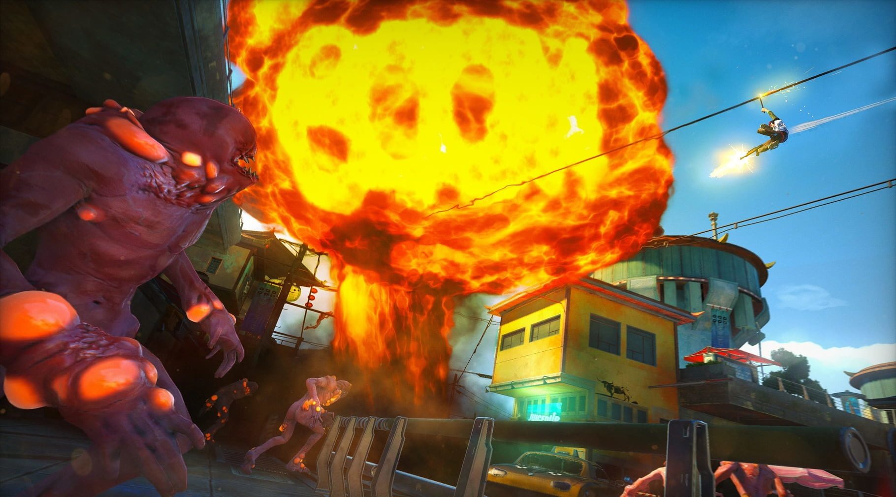 Bild från Sunset Overdrive