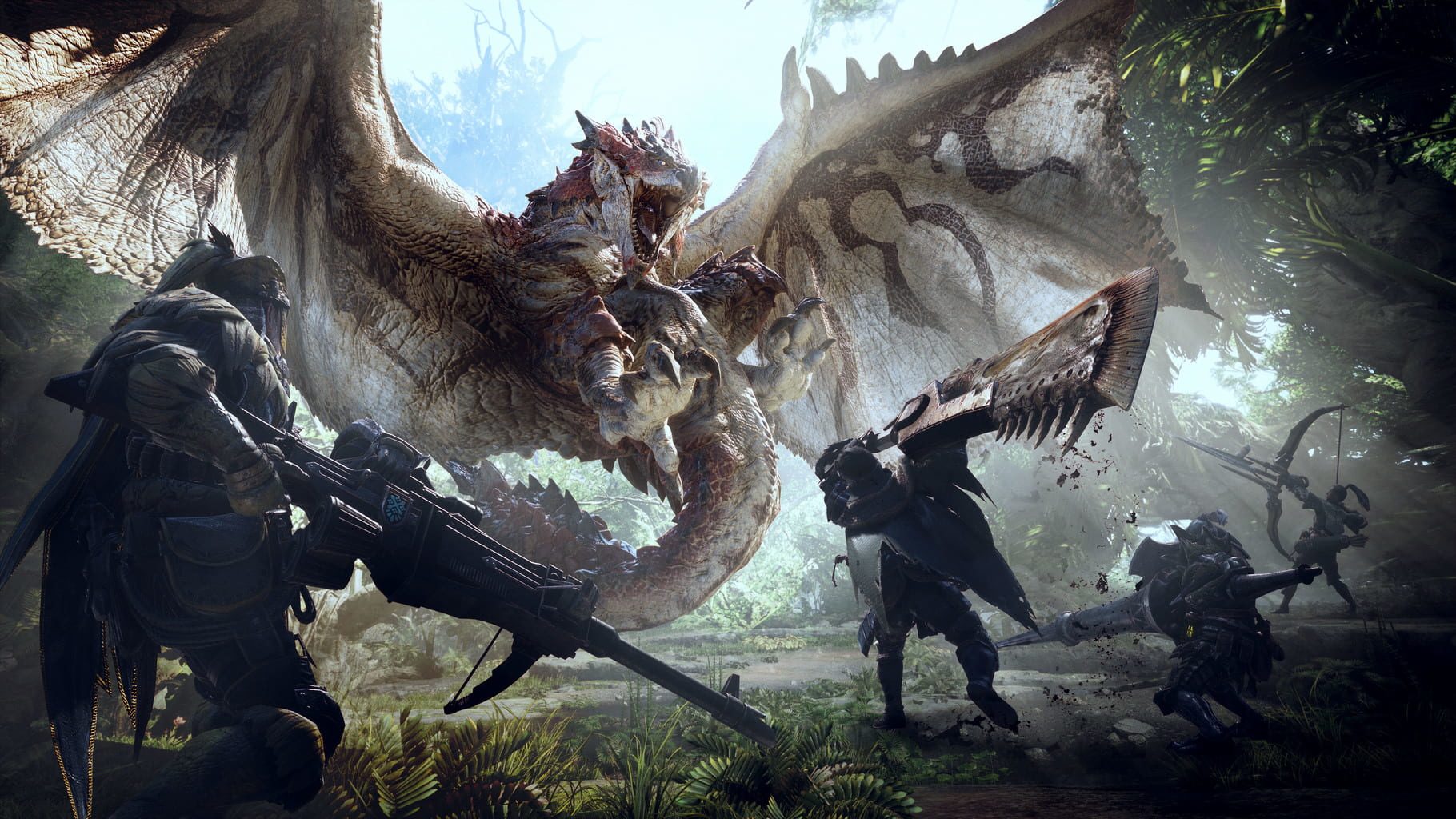 Bild från Monster Hunter: World