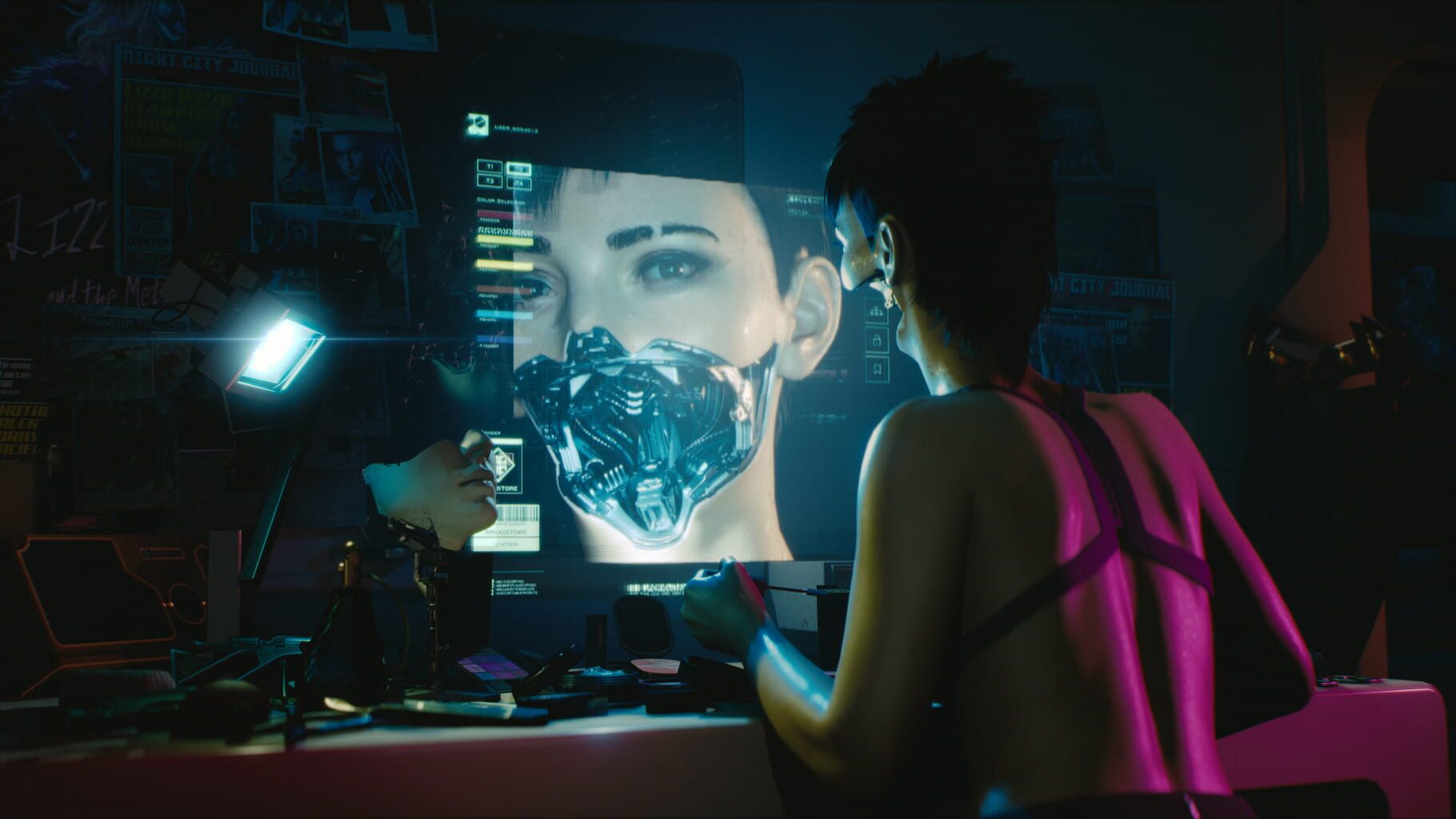 Bild från Cyberpunk 2077