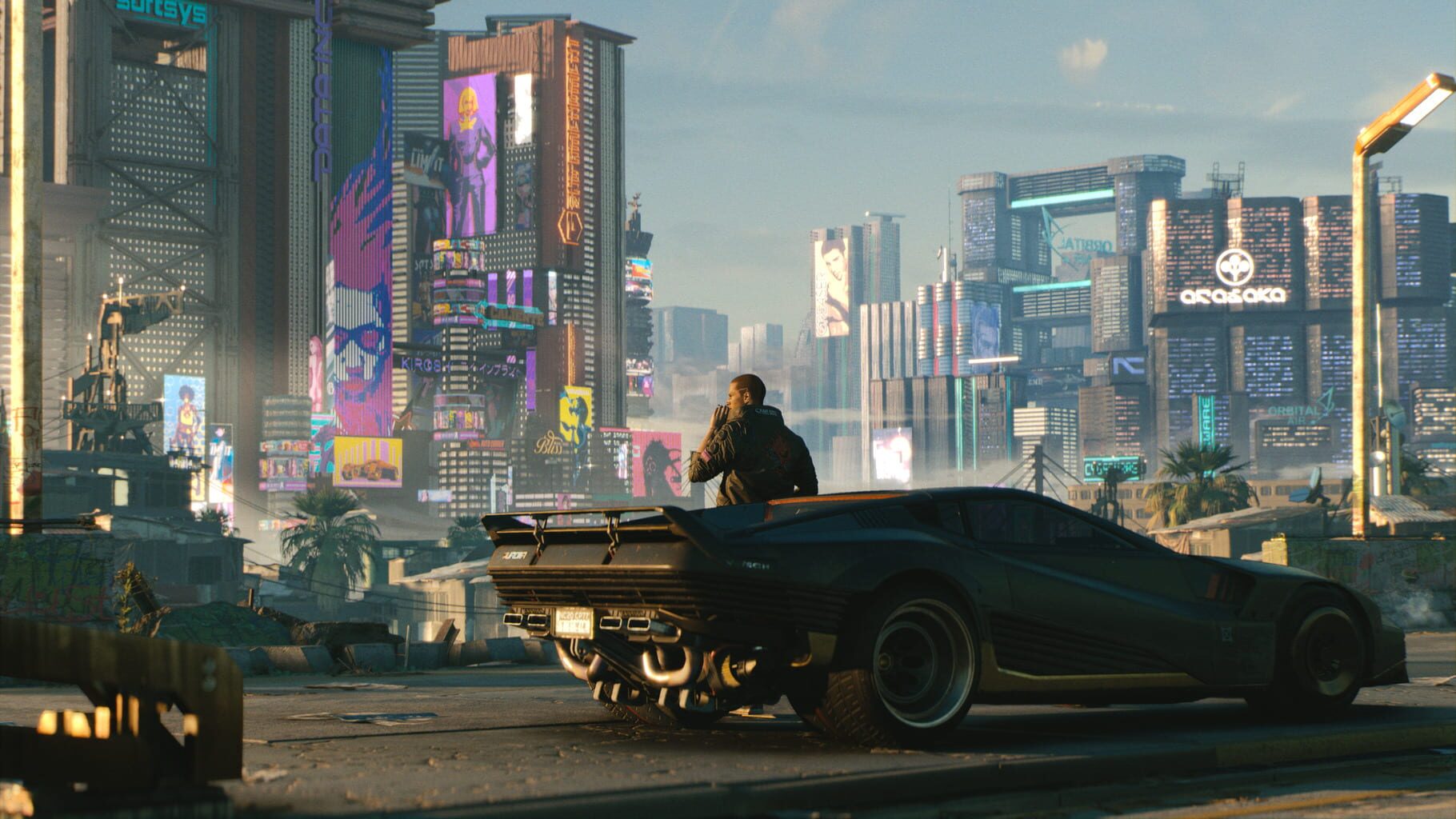 Bild från Cyberpunk 2077