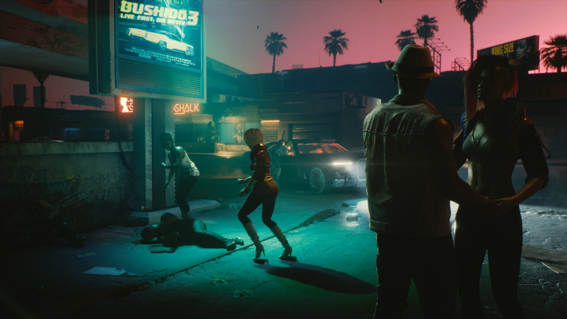 Bild från Cyberpunk 2077