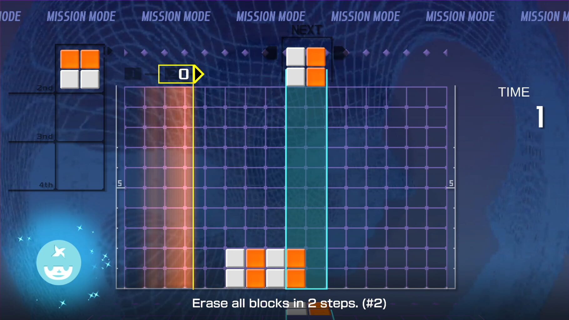 Bild från Lumines Remastered