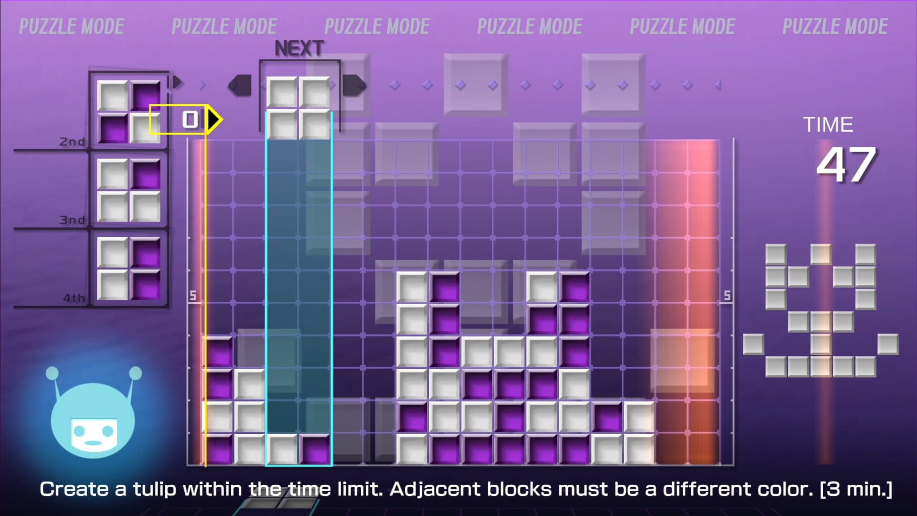 Bild från Lumines Remastered