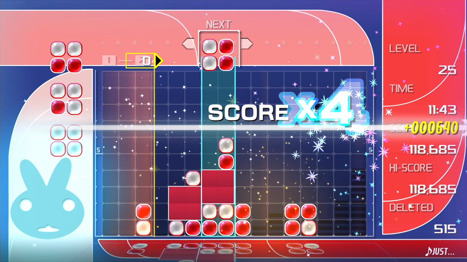 Bild från Lumines Remastered