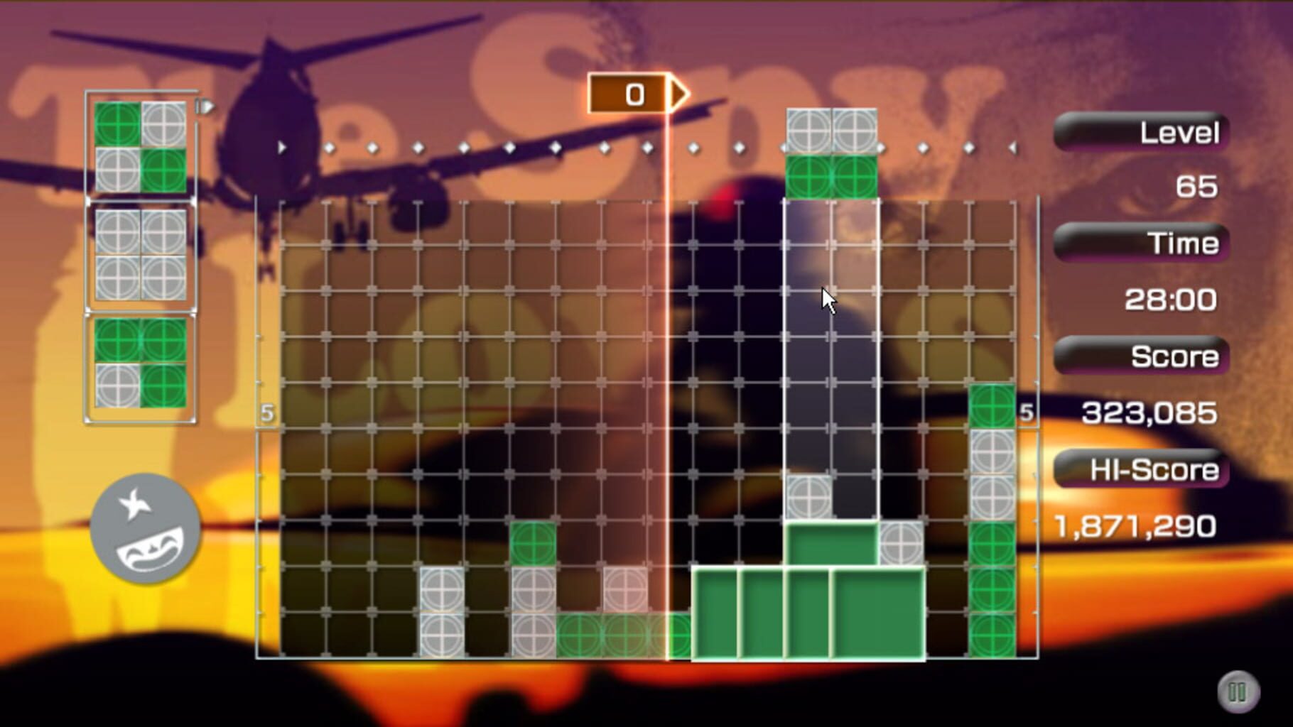 Bild från Lumines