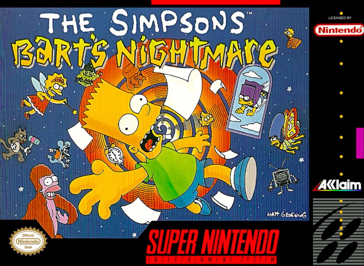 Bild från The Simpsons: Bart’s Nightmare