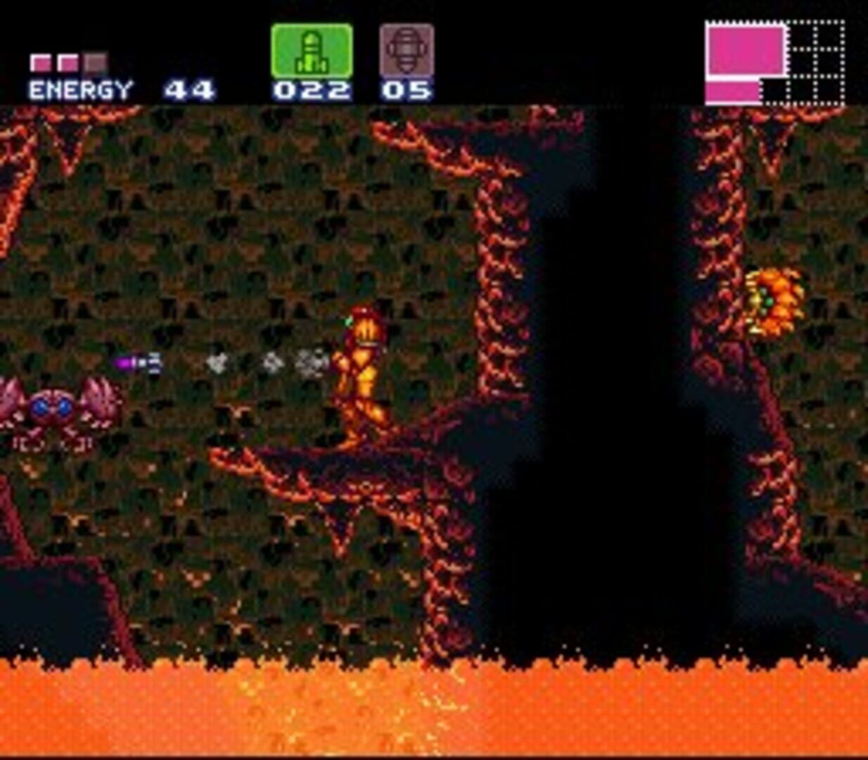 Bild från Super Metroid