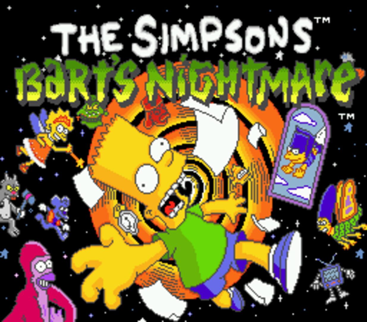 Bild från The Simpsons: Bart’s Nightmare