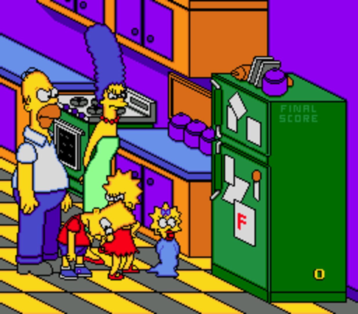 Bild från The Simpsons: Bart’s Nightmare