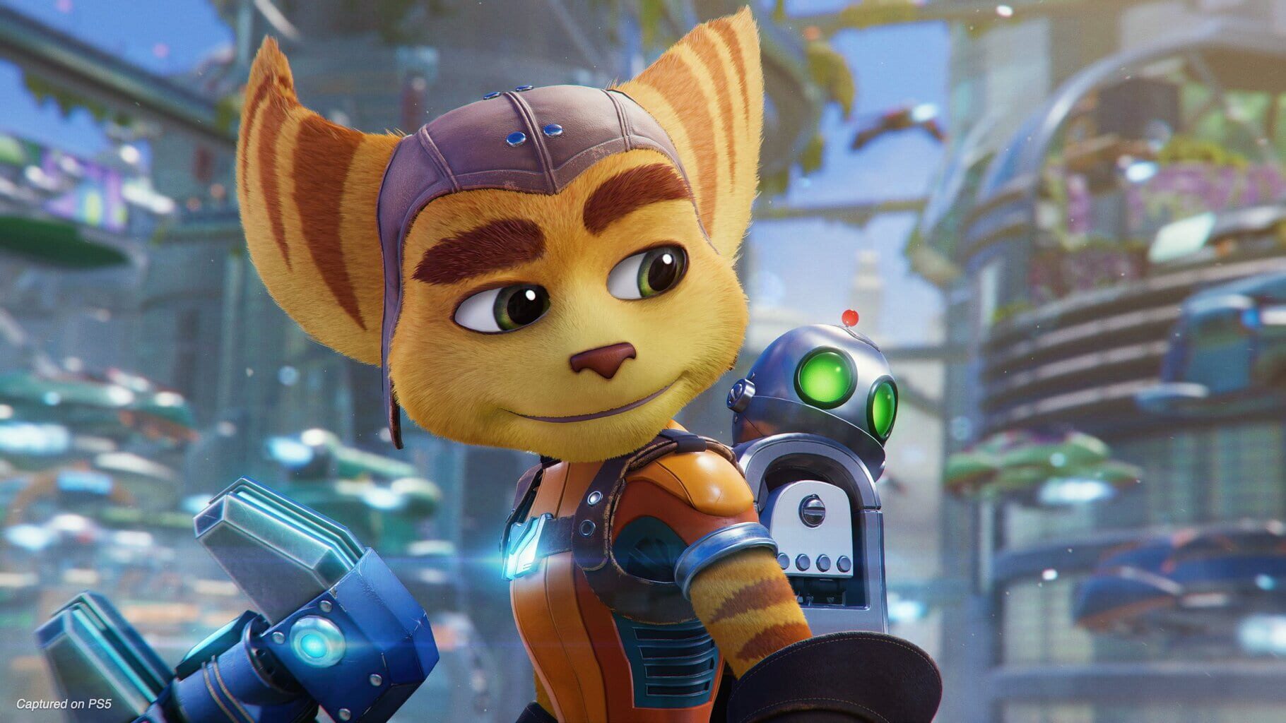 Bild från Ratchet & Clank: Rift Apart