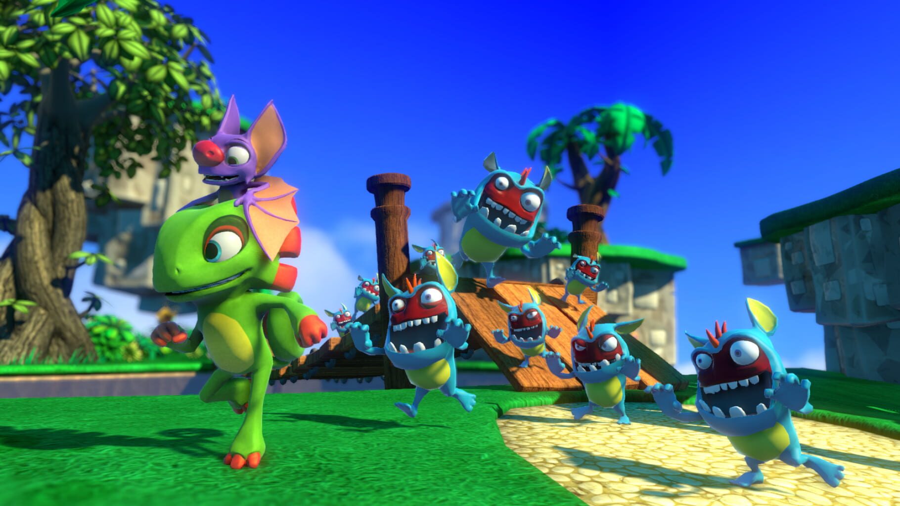 Bild från Yooka-Laylee