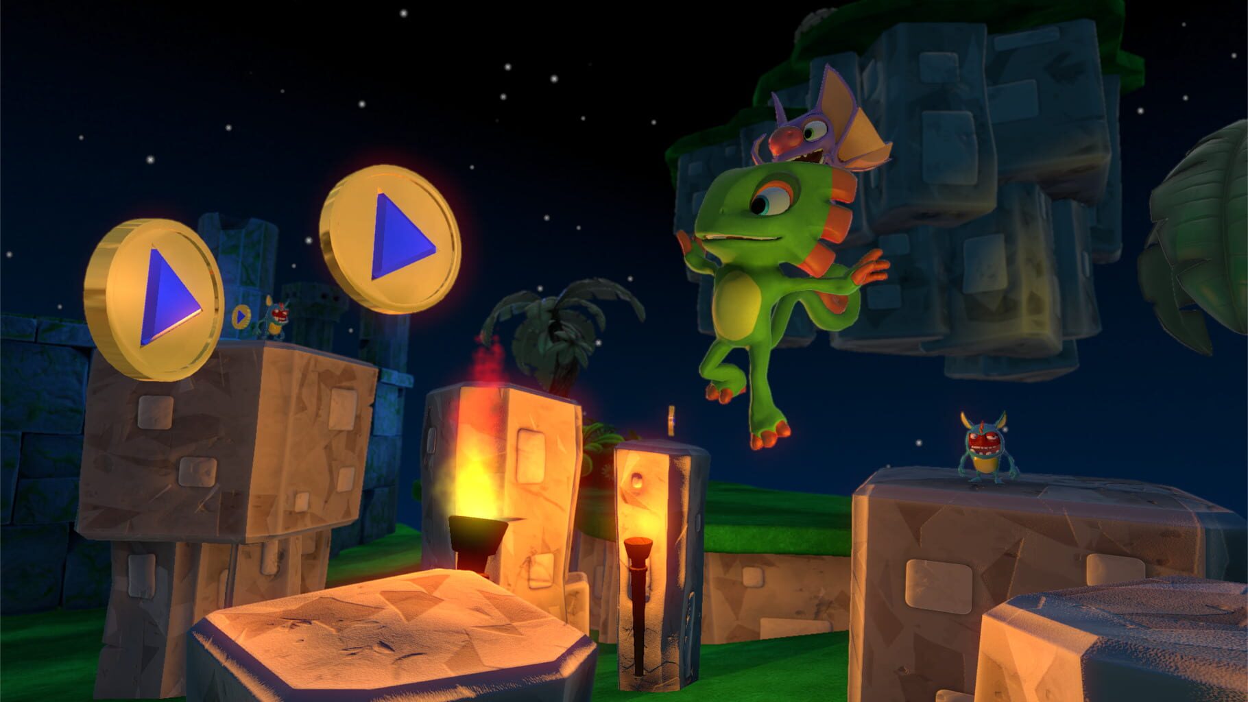 Bild från Yooka-Laylee