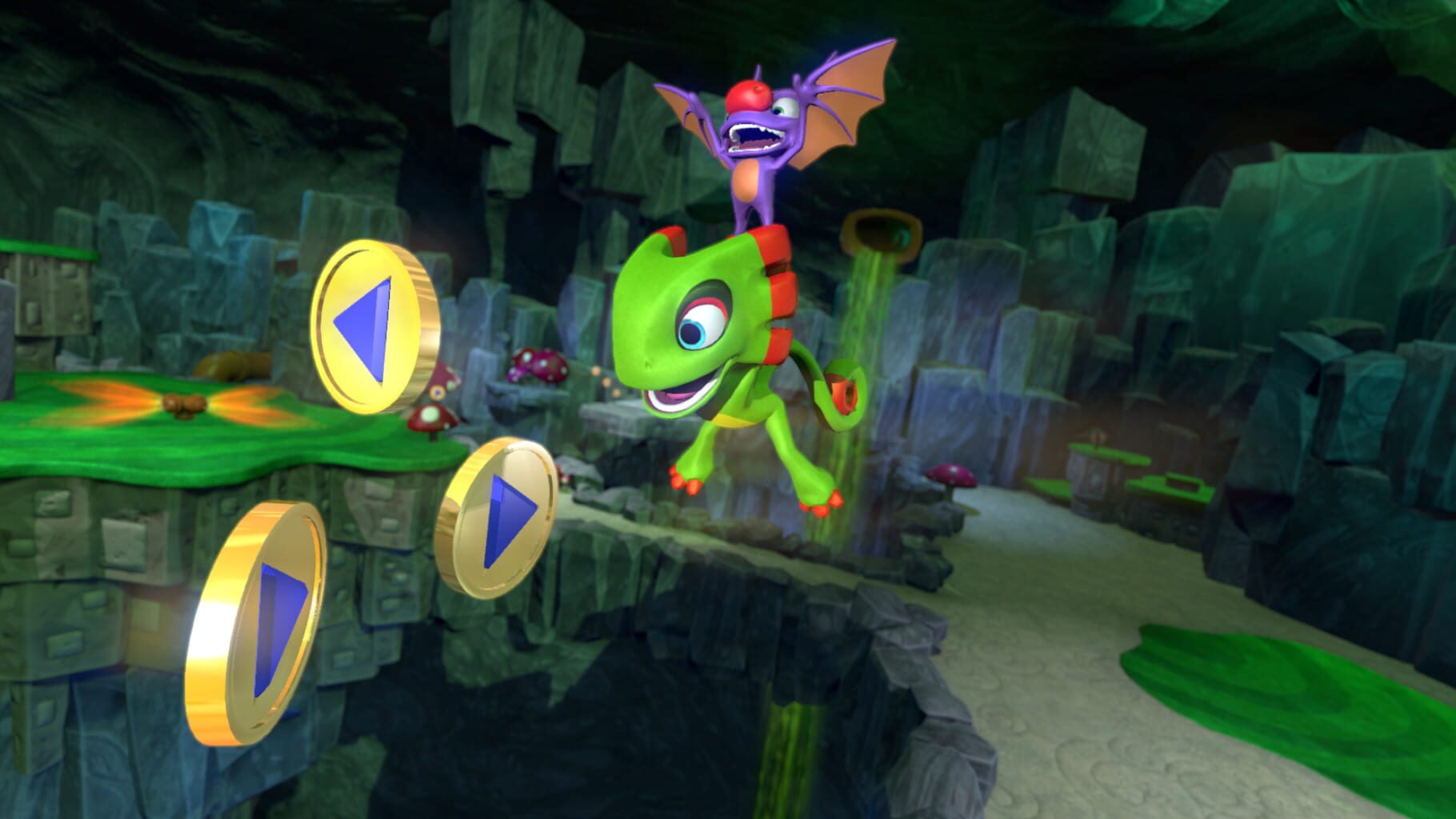 Bild från Yooka-Laylee