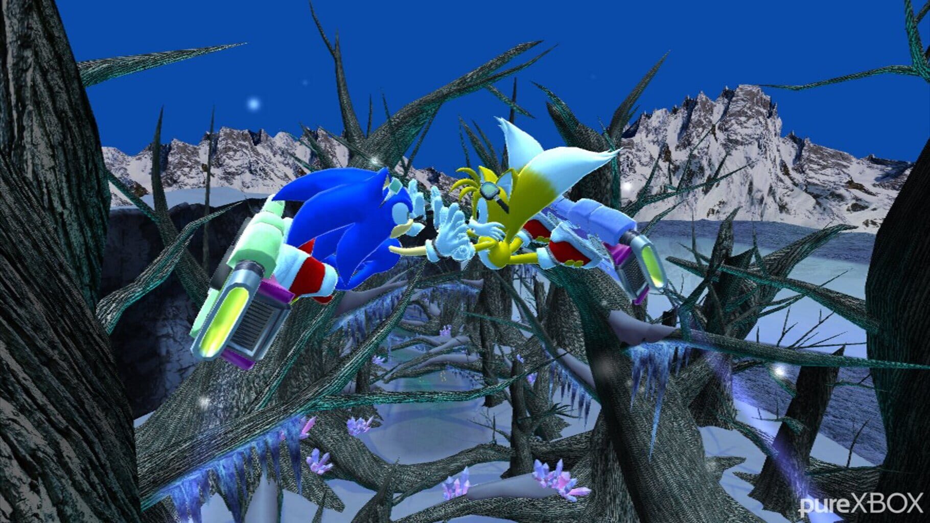 Bild från Sonic Free Riders