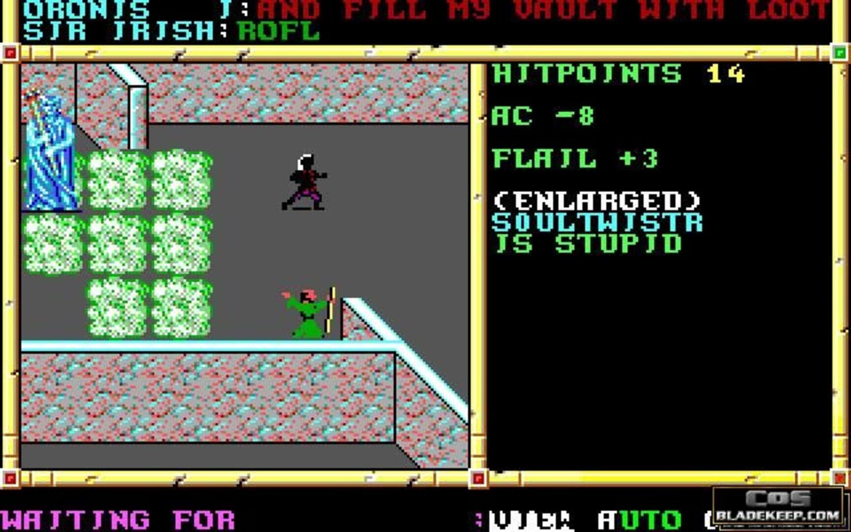 Bild från Advanced Dungeons & Dragons: Pool of Radiance