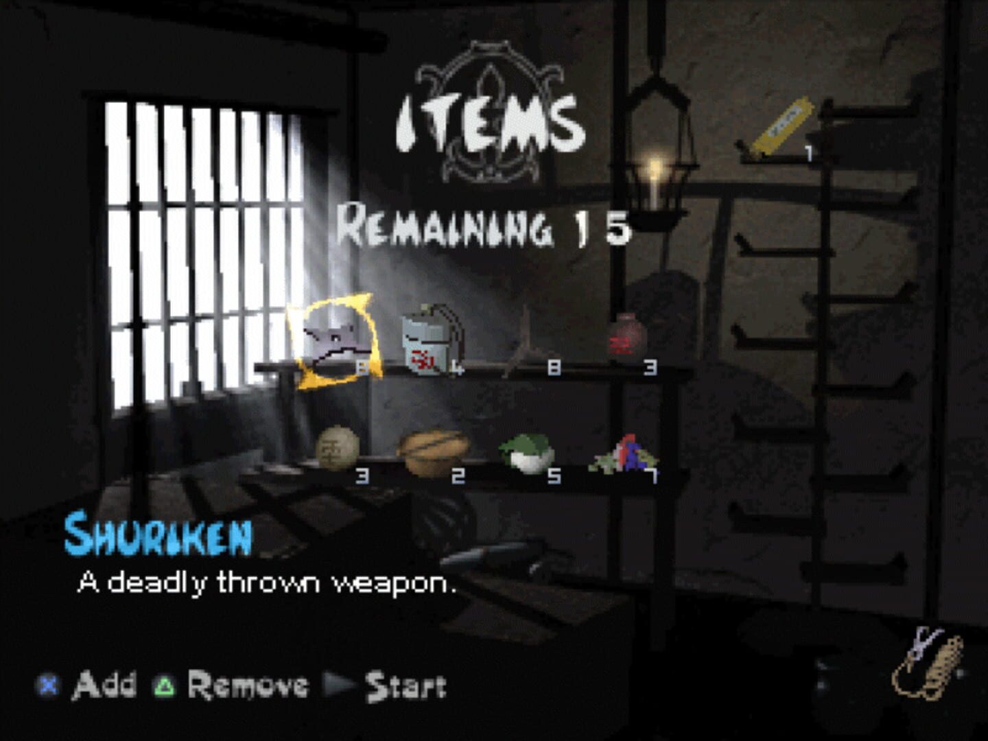 Bild från Tenchu: Stealth Assassins