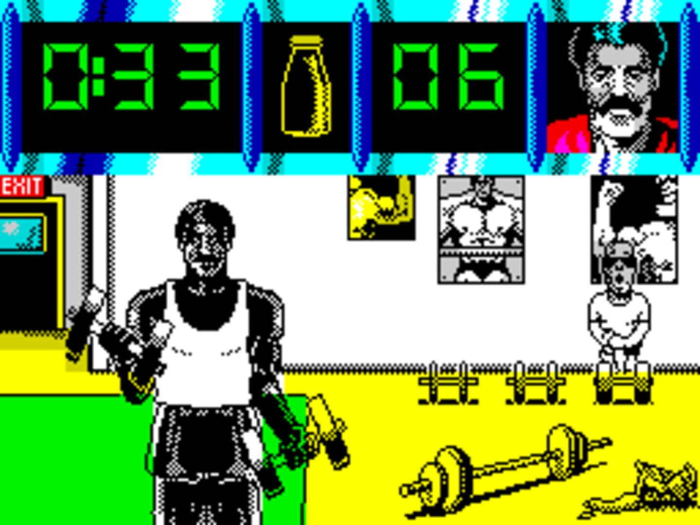Bild från Daley Thompson’s Olympic Challenge